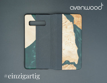 Samsung Galaxy S10 PORTO COLLECTION FLIPCASE 7142 Grün